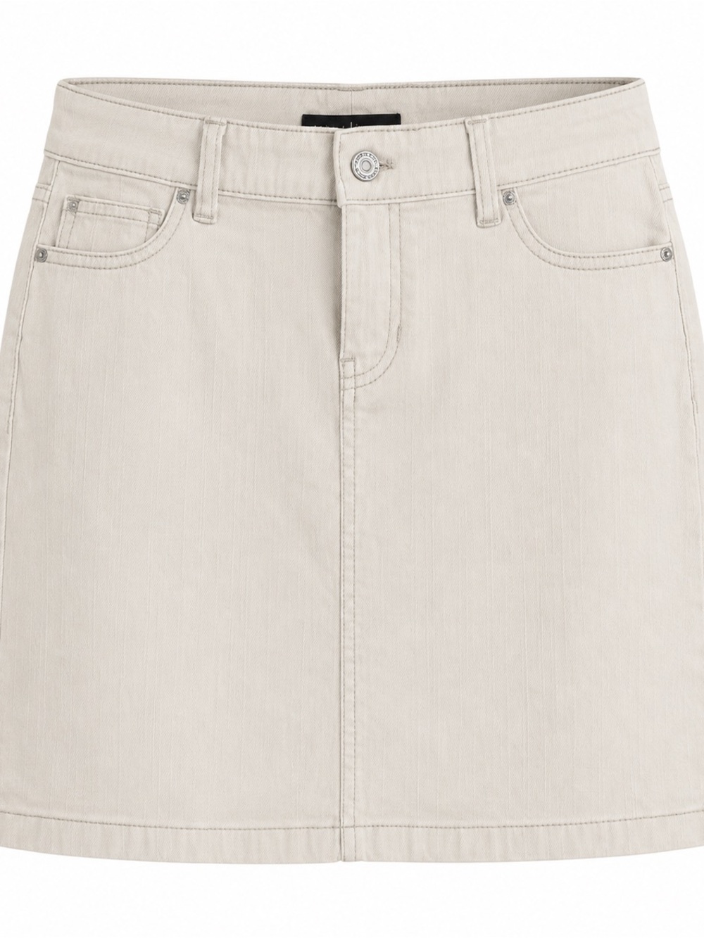 White House Black Market Embellished Denim Skirt Size 0
